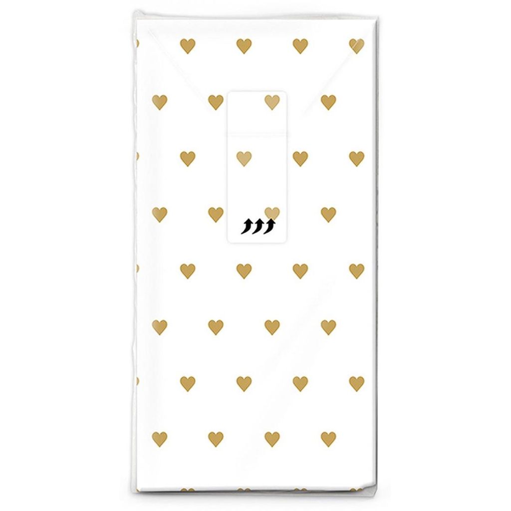 10 x 10 Taschentücher für die Freudentränen zur Hochzeit - Produktbild 