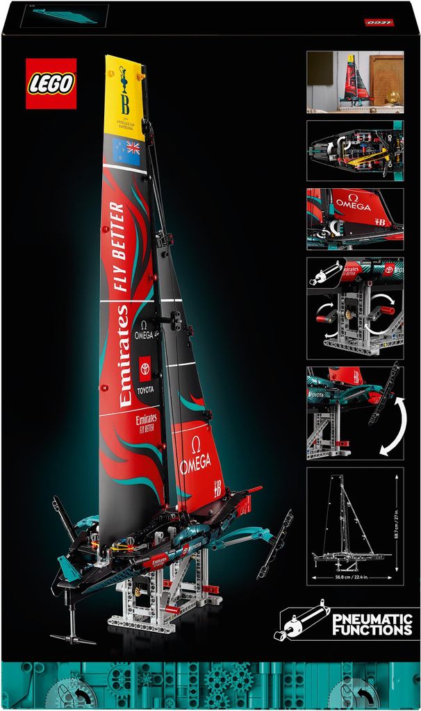 LEGO® Technic 42174 Jachta Emirates Team New Zealand AC75 Zdjęcie produktu 8
