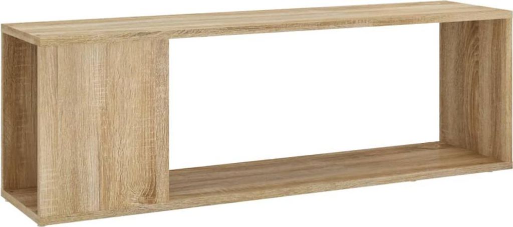 vidaXL TV skrinka Sonoma dub 100x24x32 cm odvodený výrobok Obrázok produktu 