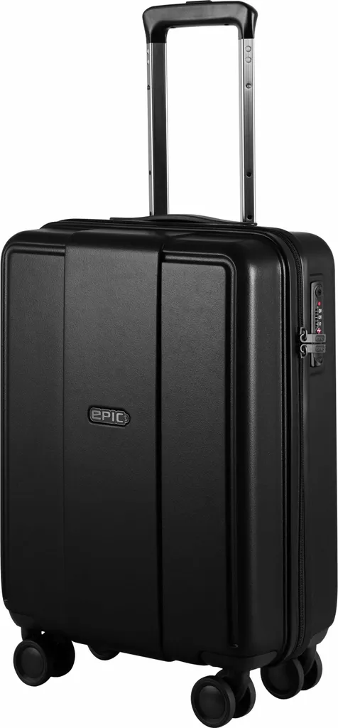EPIC POP 6.0 Trolley 74cm Noir - Valise Ultra Résistante à 4 Roues Dual - 6