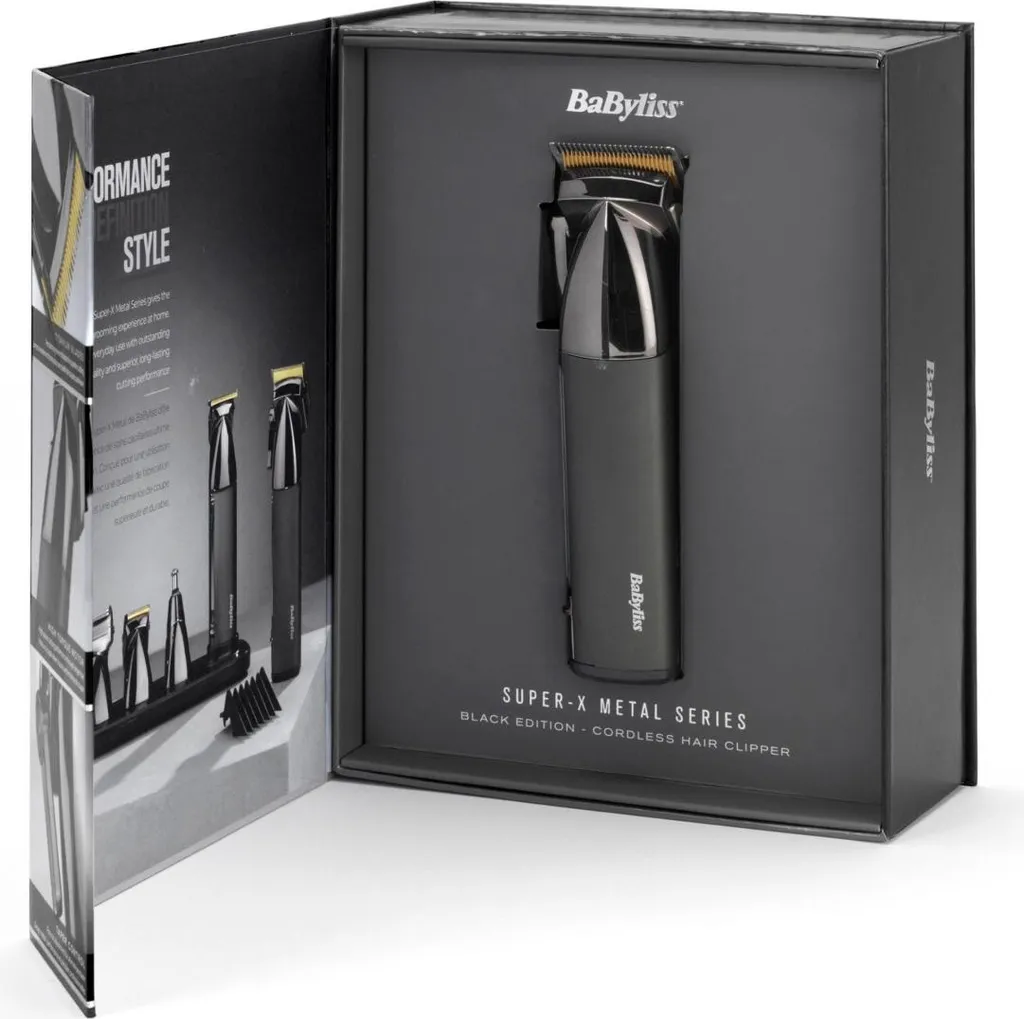 BaByliss E991E Super-X Metal Edition Spéciale Sans Fil Haute Précision