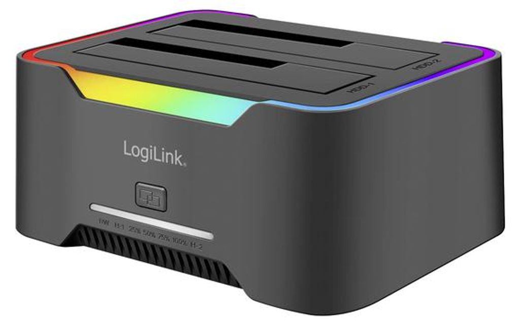 LogiLink Quickport USB 3.2 Dockingstation met 2 poorten Productafbeelding 