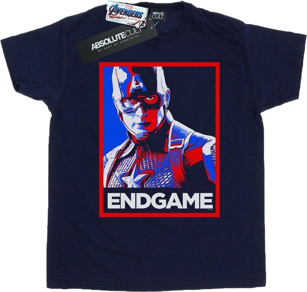 Marvel - "Avengers Endgame" T-Shirt für Damen BI6095 (XL) (Marineblau)