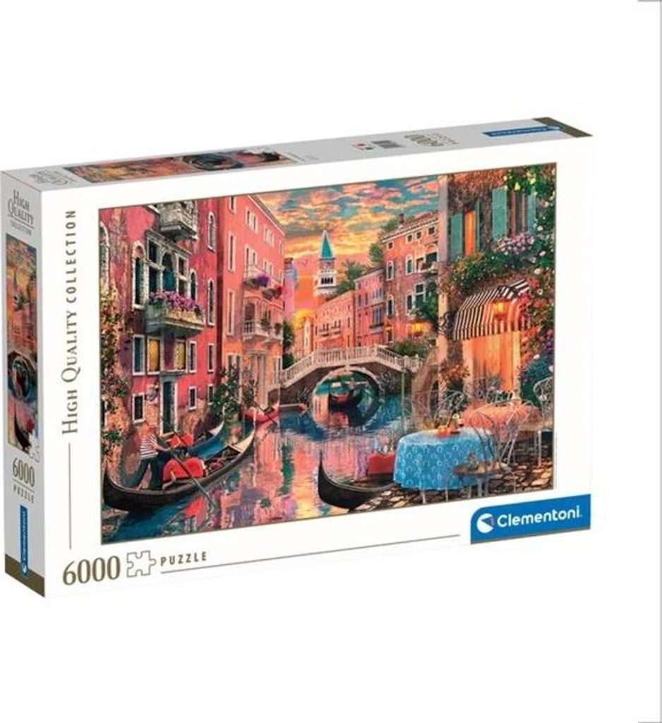 CLEMENTONI - Venezia al tramonto - 6000 pezzi Immagine del prodotto 