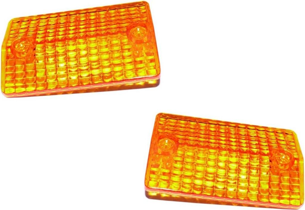 2x Blinkergläser für YAMAHA CA DT 50 80 FZ750 RD350 SR125 XT350 #5Y1-83312-00