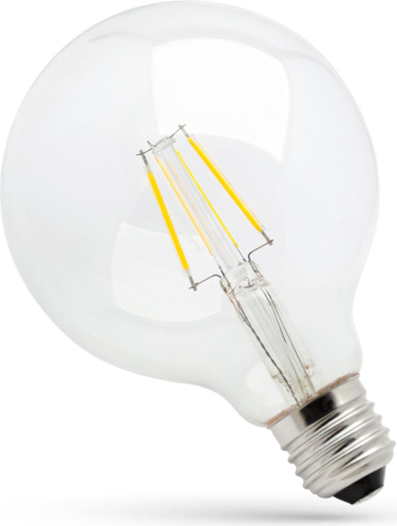 LED Filament Leuchtmittel Globe G125 8W = 80W E27 klar Produktbild 