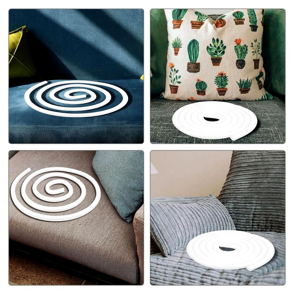 Schaumstofffüllstäbe 2 Stück rutschfest für Sofabezüge und Möbelgriffe mit Befestigungsklammern zur einfachen Montage für Sofas und Wohnzimmer
