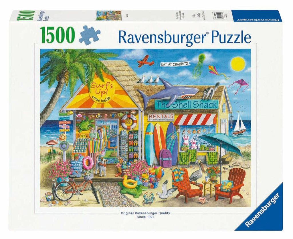 Ravensburger Surf's Up puzzle - 1500 pcs. Image du produit 