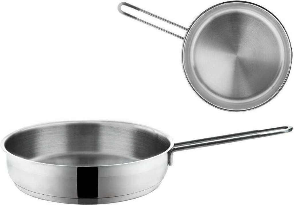 ORION Stahlpfanne 18/10 PREMIUM induktionsgeeignet 26 cm