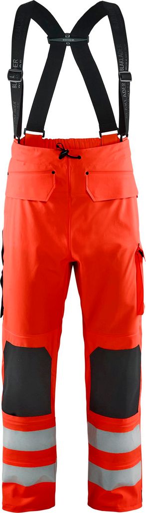 Blakläder Regenhose Level 2 div. Standard- und Warnschutzfarben High Vis 1302 2003, Farbe:high vis rot, Größe:4XL