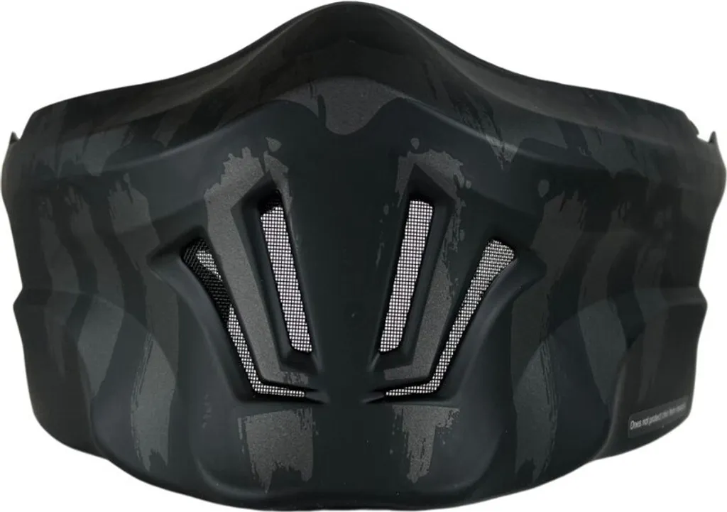 Masque Scorpion Exo Combat Évo Noir Mat - Fixation Rapide et Robuste