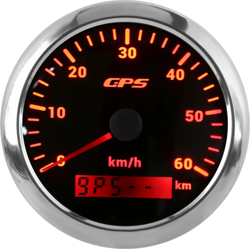 Remplacez votre compteur défectueux par ce GPS 85mm 60KM/H universel LCD