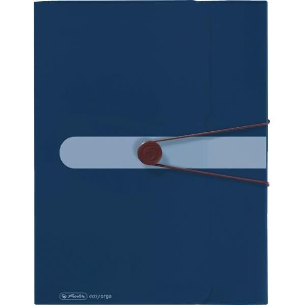 Herlitz Sammelbox Recycling A4 PP dbl Rückenbreite 4cm, Rückenetikett