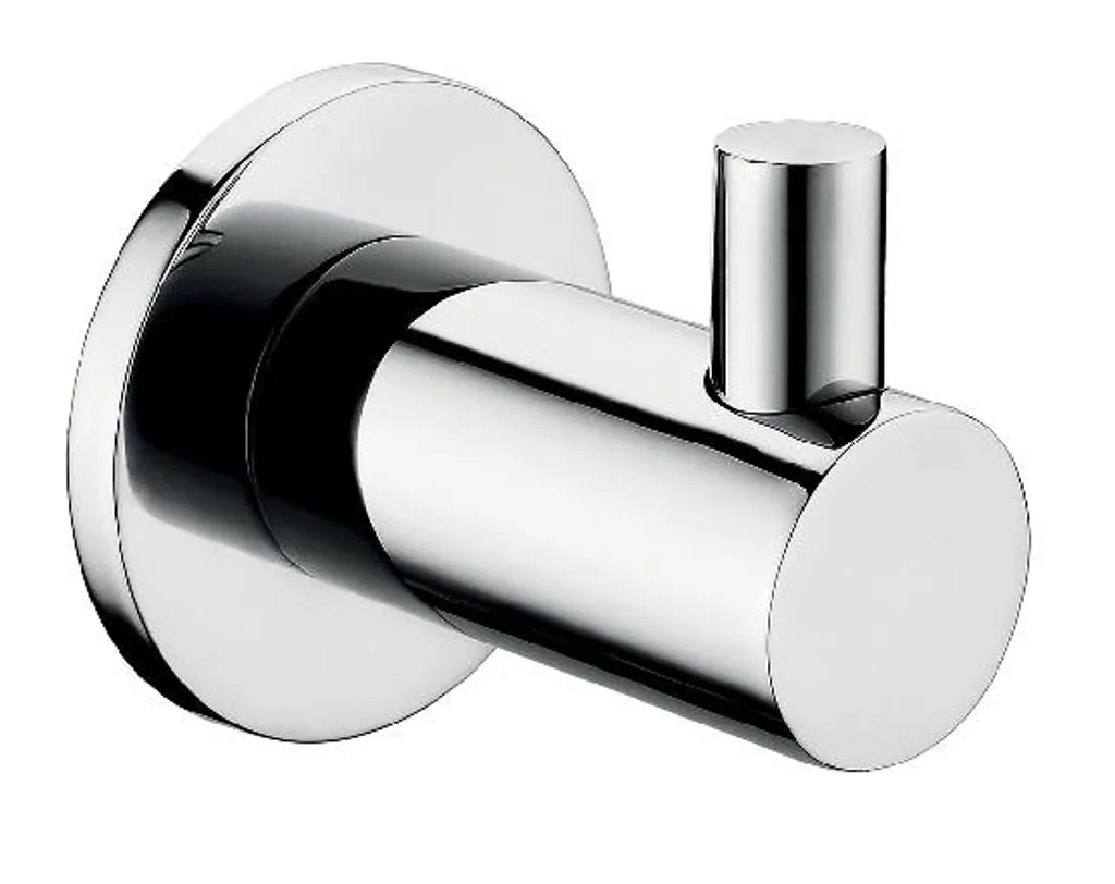 Gancio Ferro SMILE Acciaio Inox Lucido | Appendiabiti Design Robusto