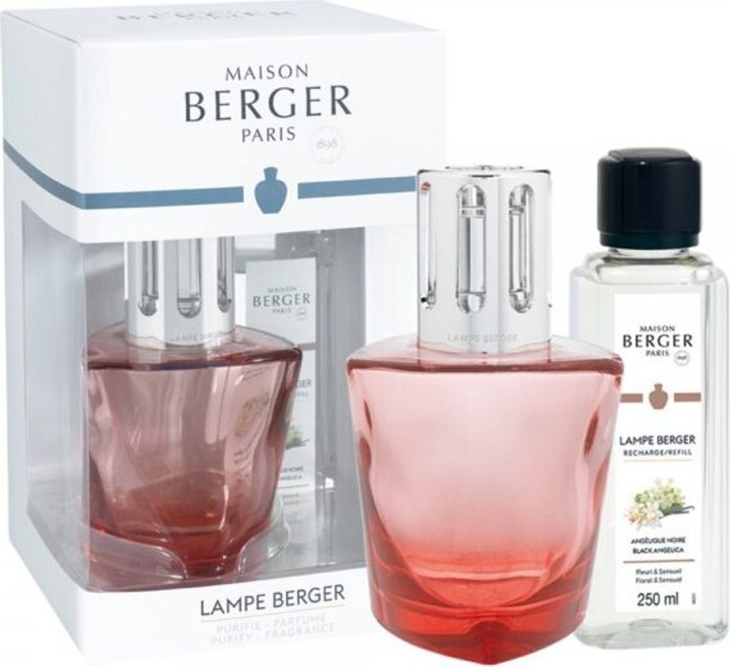 Maison Berger Set TERRA Rouge 250ml Angelique Noire Produktbild 