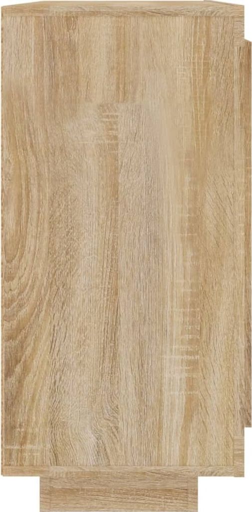 vidaXL Sideboard chêne Sonoma 92x35x75 cm bois composite Image du produit 