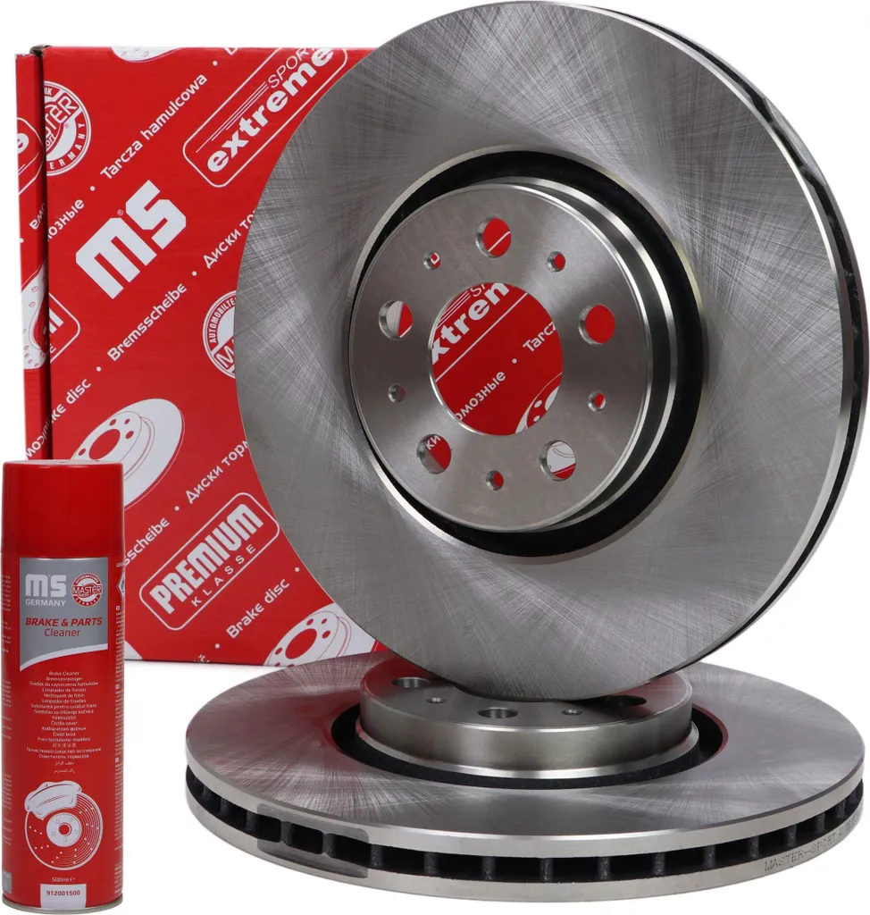 Jeu de 2 disques de frein avant Volvo S60 et V70 - Diamètre de 316mm
