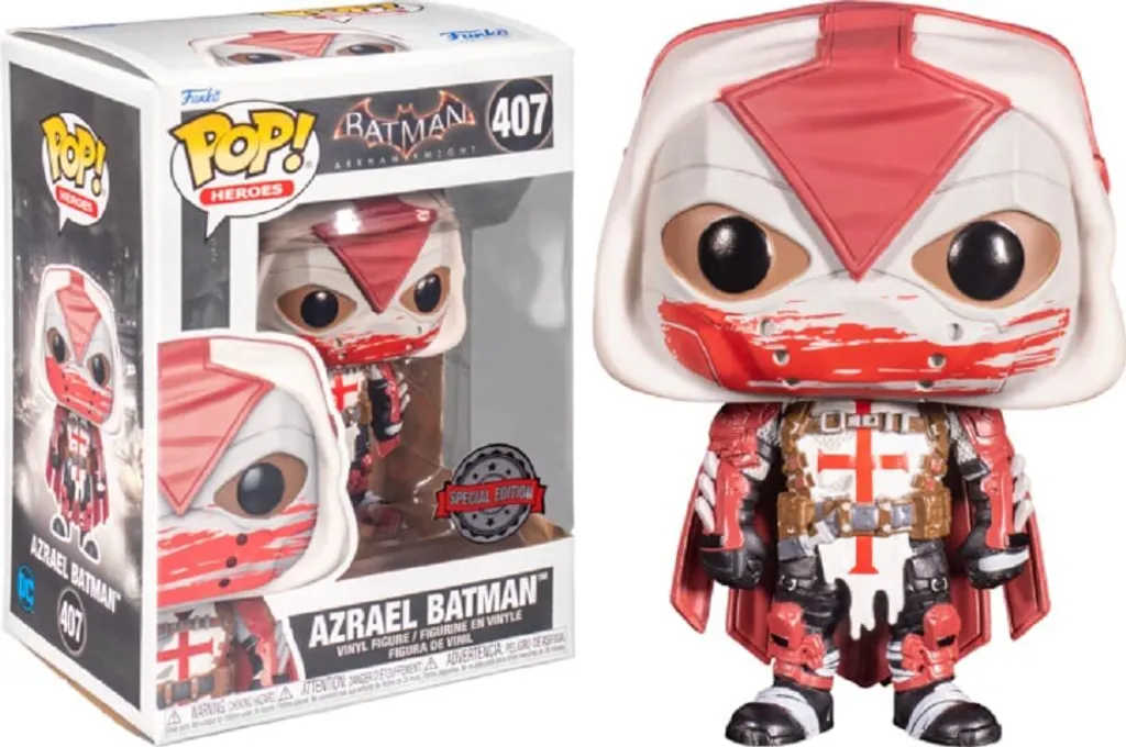 Statue Pop Batman Arkham Knight Azrael Figurine de Collection 9cm