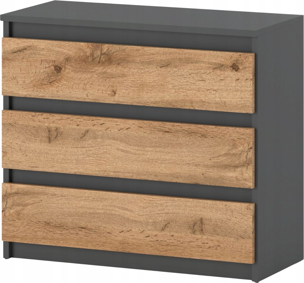 Commode à 3 tiroirs Sideboard Armoire à tiroirs Armoire à Image du produit 