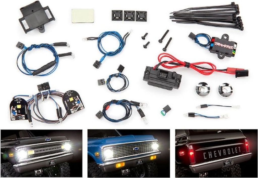 Traxxas LED-Beleuchtung Komplett-Set: TRX-4 Blazer 1969
