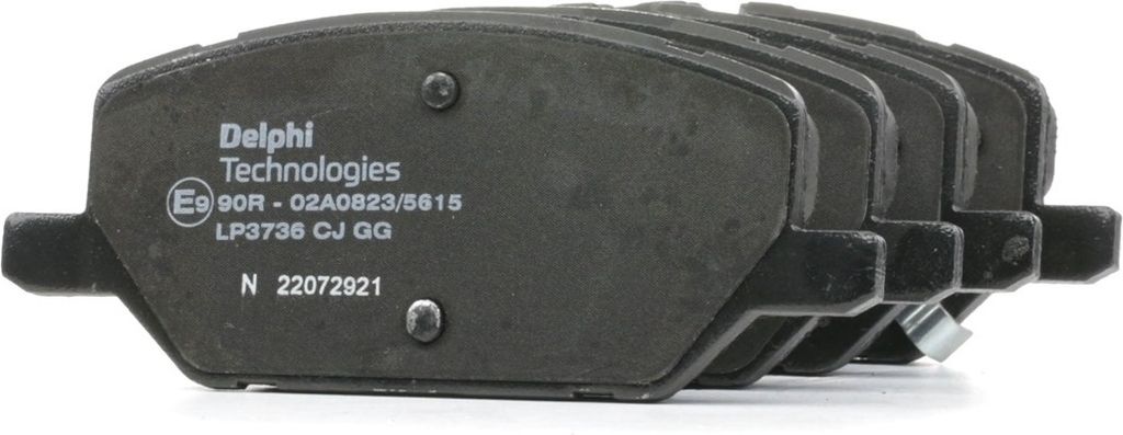 DELPHI Bremsbeläge Satz Vorne Bremsklötze für OPEL INSIGNIA Produktbild 