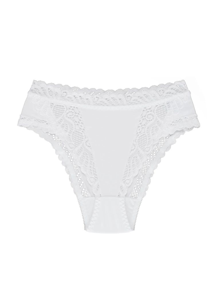 Wolbar Mutandine per Donna WB125, Bianco,XL