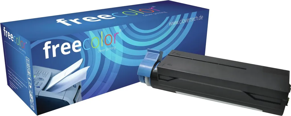 Toner Compatibile Freecolor K15665F7 per OKI MB461 MB471 44574802 Nero