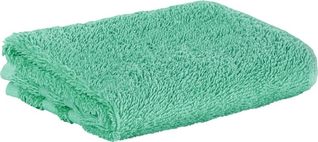 Premium Frottee Gästehandtuch 30x50 cm in smaragdgrün von Produktbild 