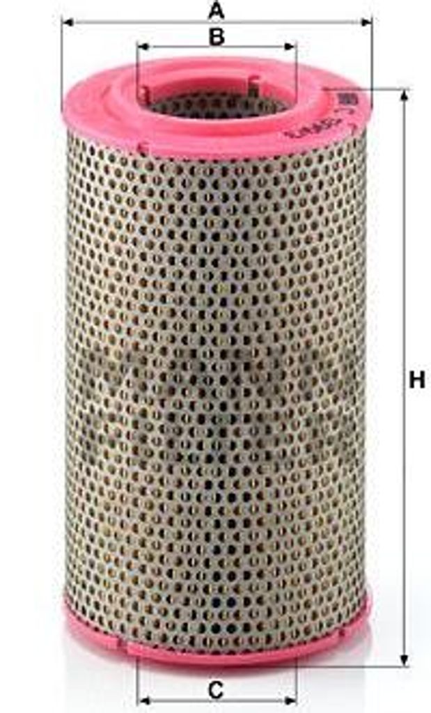 MANN-FILTER C 1399/3 Luftfilter OE 4356990 kompatibel mit Elba