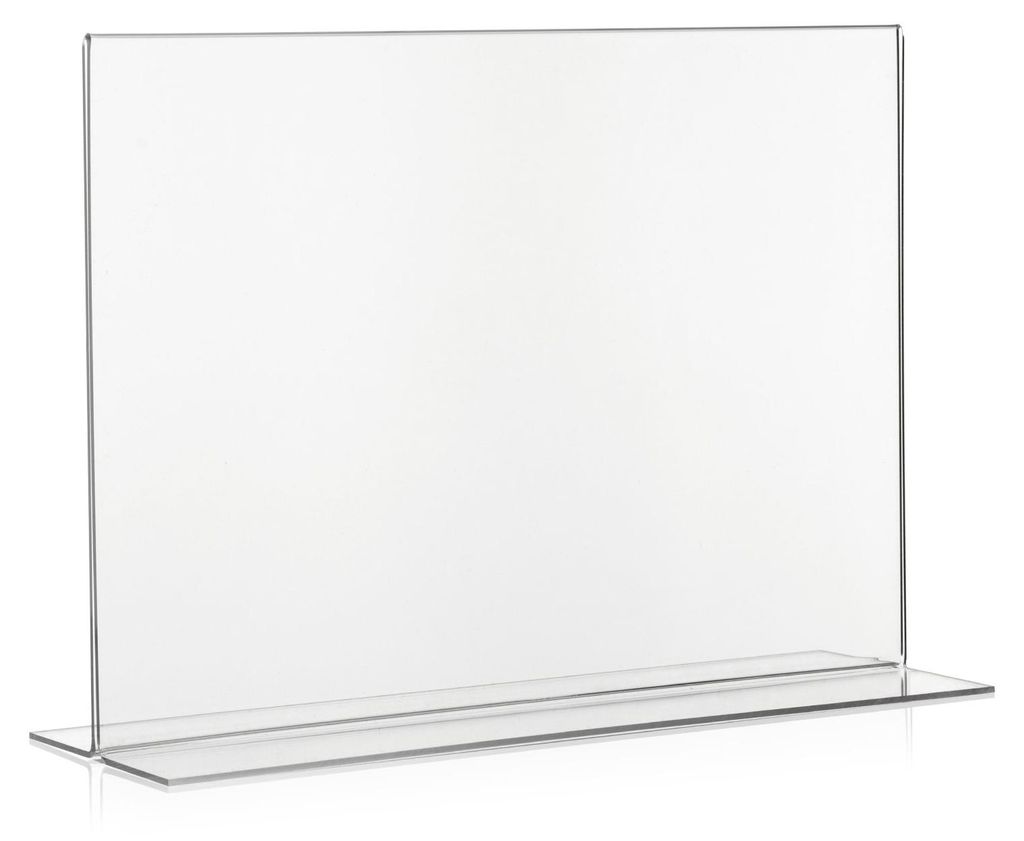 DIN A4 Werbe-Aufsteller / quer (T) Produktbild 