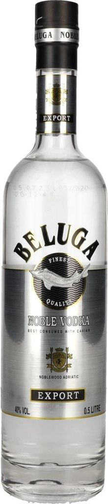 Beluga Noble Vodka EXPORT Montenegro 40% Vol. 0,5l Image du produit 