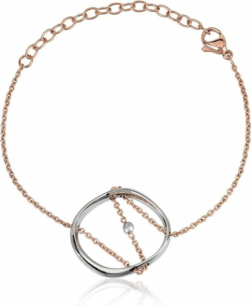 Design Breil TJ2321: Collana Donna Acciaio Rosa 60cm - Essenziale