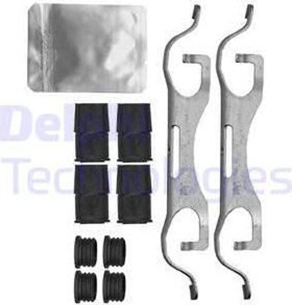 DELPHI VORNE Zubehörsatz Scheibenbremsbelag