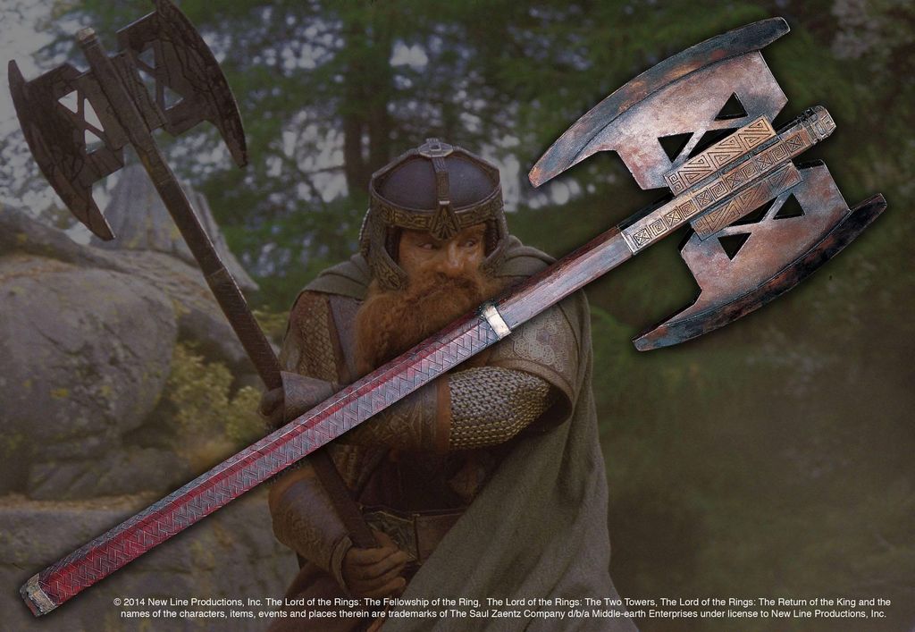 Il Signore degli Anelli replica 1/1 dell'ascia di Gimli Immagine del prodotto 
