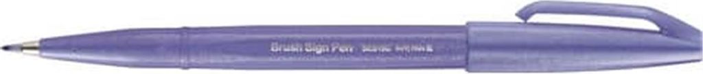 PentelArts Faserschreiber Brush Sign Pen SES15 blauviolett