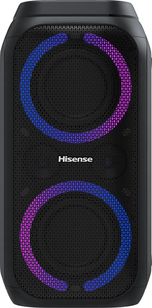 Hisense Party Rocker 160 HP40 - Enceinte de fête Bluetooth avec jeux de lumière