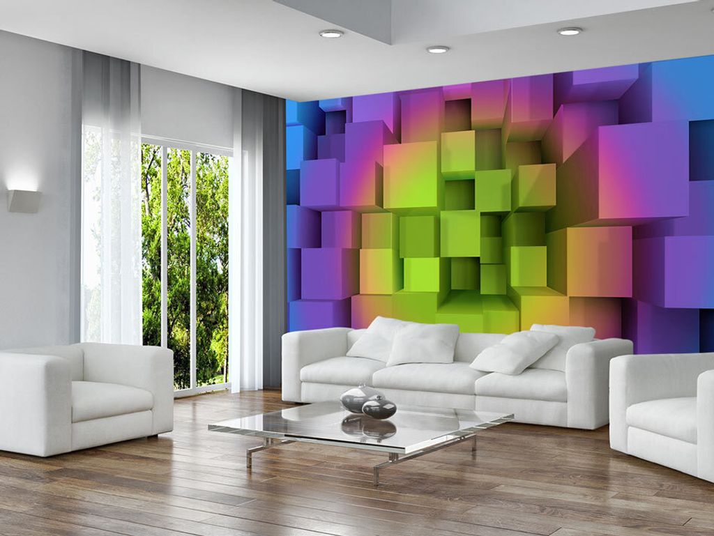 Vlies Fototapete 400x280 cm Tapeten Wandtapete XXL Wand - 3D optisch f-A-0157-a-d