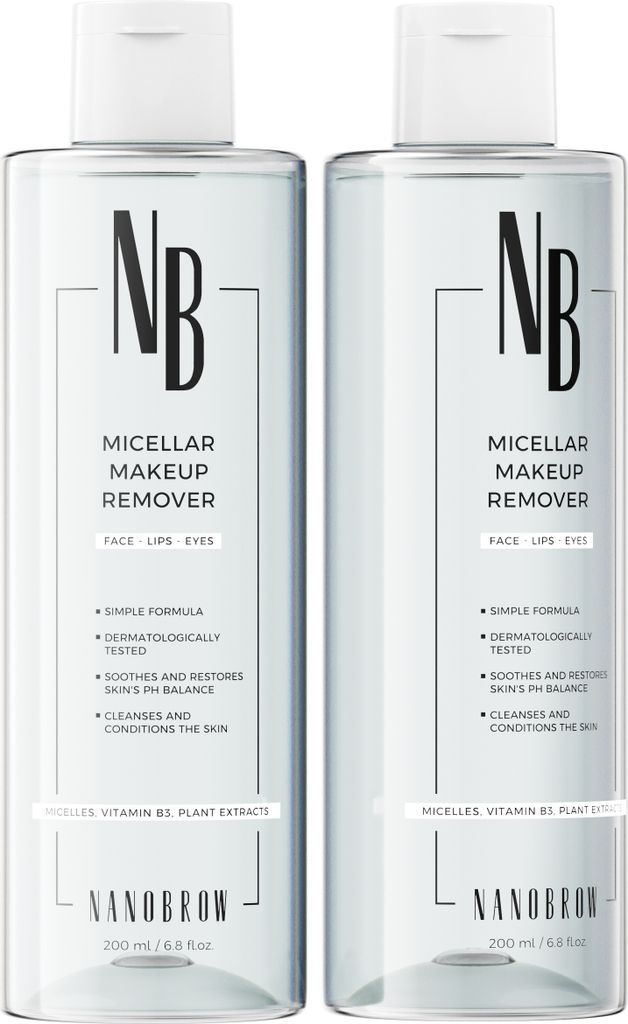 Make-up Entferner Nanobrow Micellar Makeup Remover 200ml - Produktbild 1