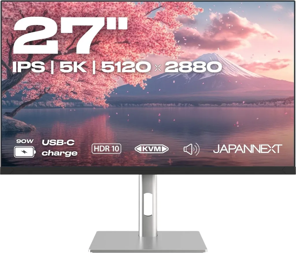 JAPANNEXT JN-IPS275K-HSPC9 16 9 HDMI/DP 5K - Flachbildschirm (TFT/LCD)