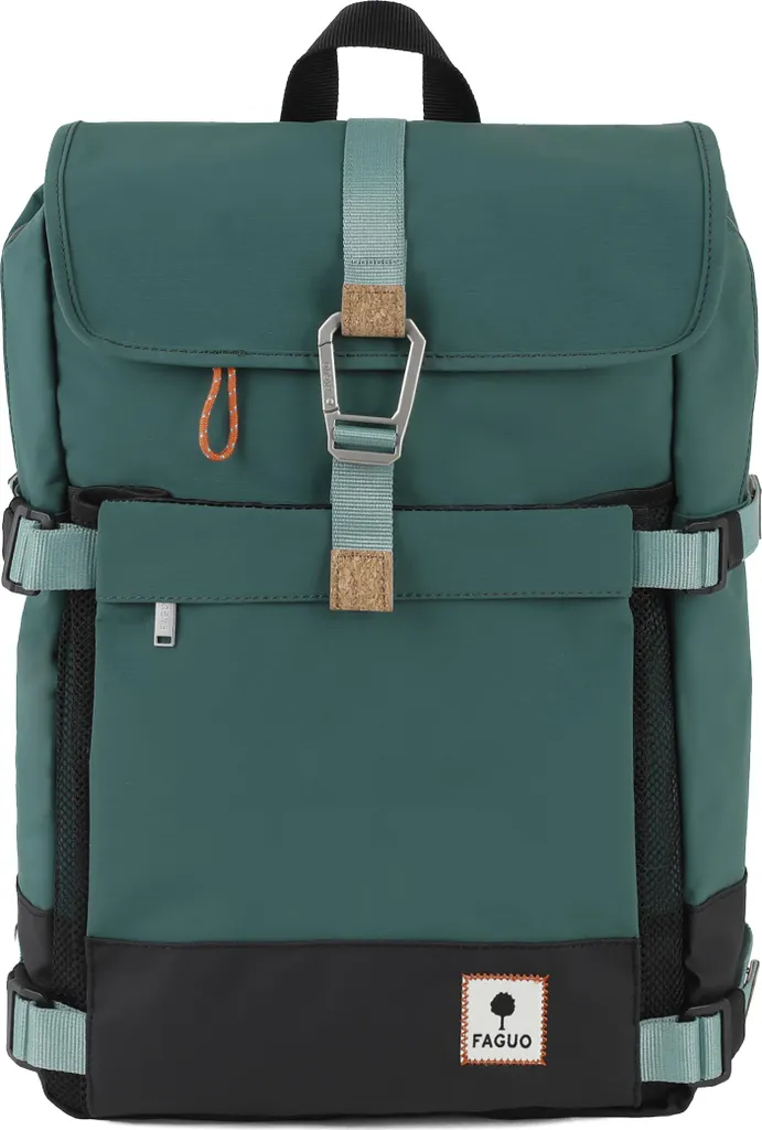 Sac à dos Roll-top Vert Faguo Commuter - Bagagerie Urbaine et Durable Homme