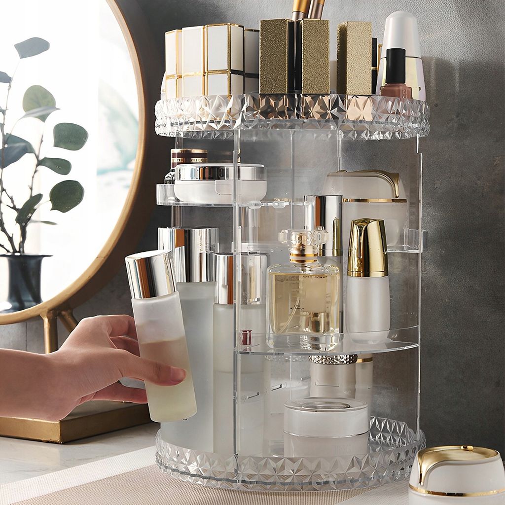 Otočný organizér na kozmetiku a šperky Diamond Obrázok produktu 7