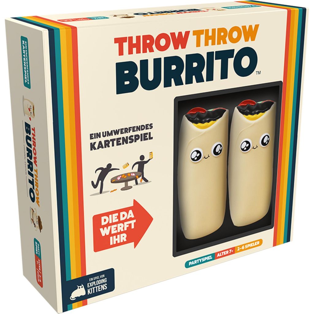 Asmodee Throw Burrito (niemiecki) (+) Zdjęcie produktu 