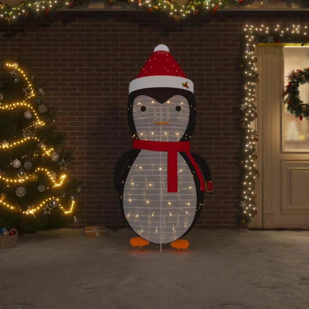 Pingouin Noël LED 180 cm Haute Qualité pour Décoration Durable