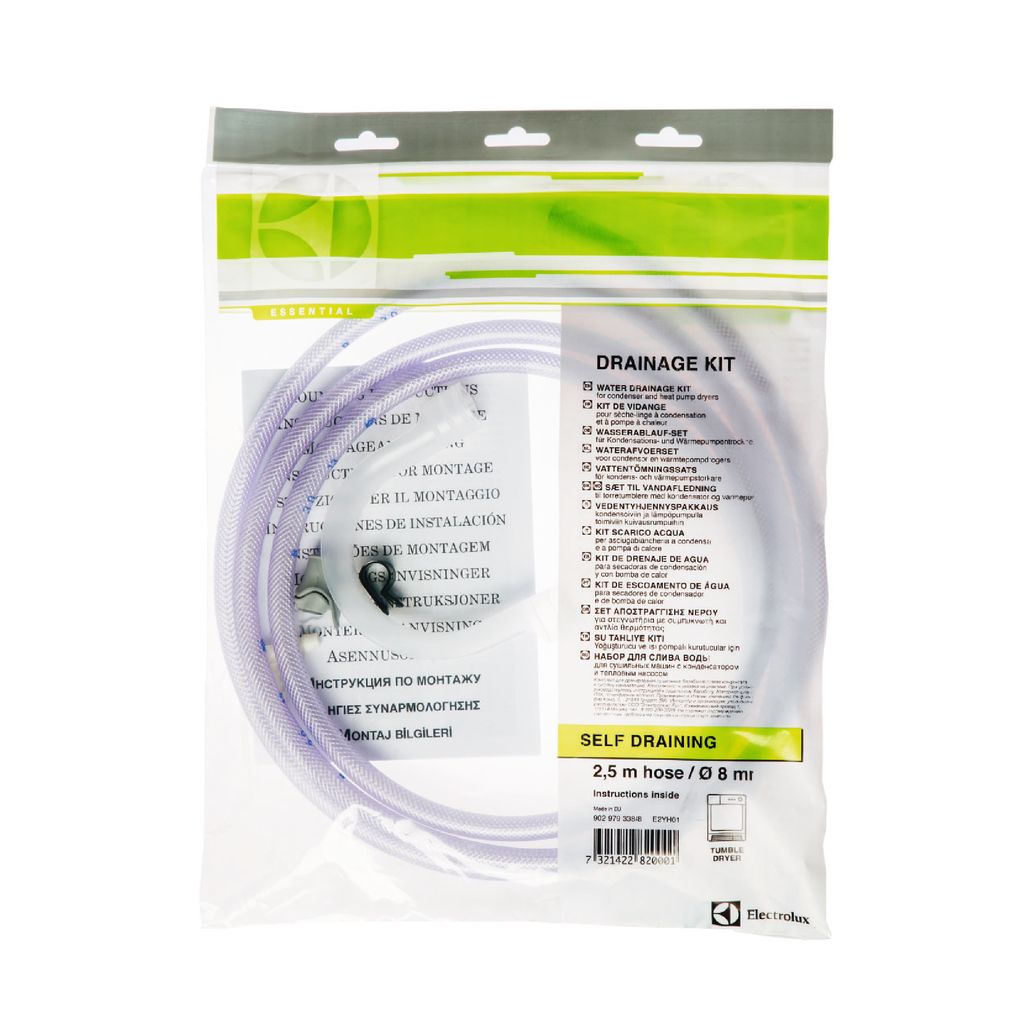 Electrolux Ablassschlauch für Kondenstrockner 9029793388