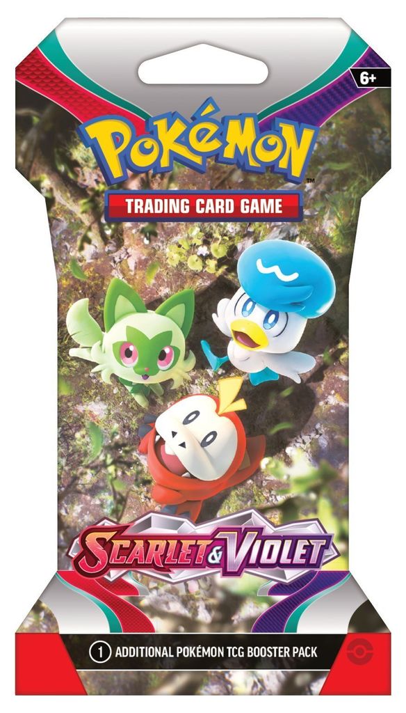 Pokémon Scarlet & Violet Sleeved Booster Englisch