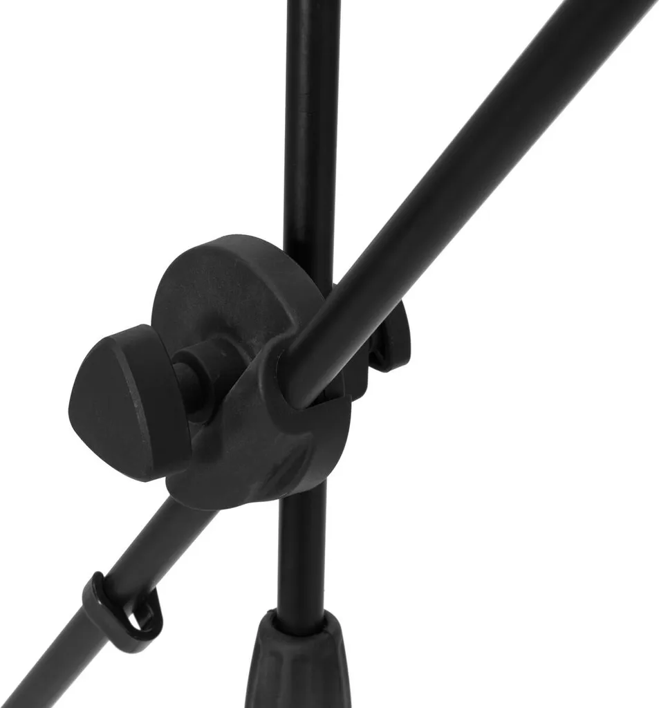 Support micro avec perche réglable Omnitronic MS-4 Pro noir pour studio - 4