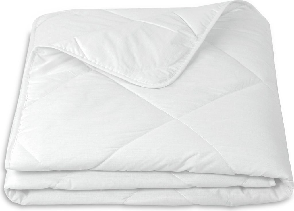 Bettdecke, 155x220 cm, weiß, 340 g Füllung