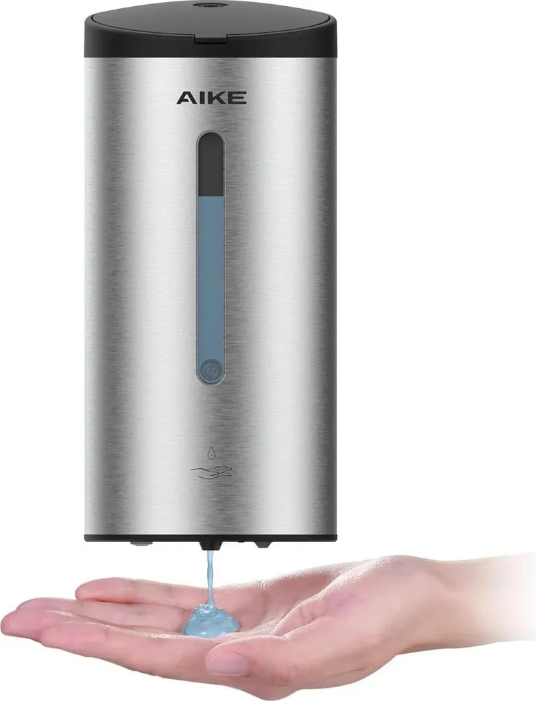 Distributeur automatique de savon liquide en inox brossé haute qualité