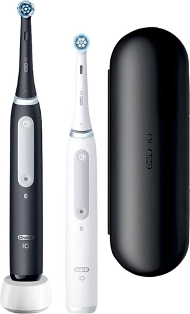 Spazzolino elettrico iO4 Duo Nero UCB / Bianco SC Immagine del prodotto 