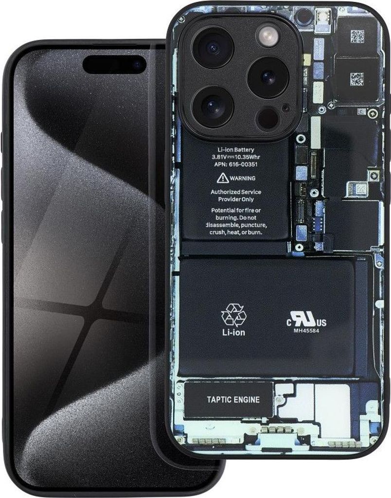 TECH Handyhülle passend für IPHONE 14 PRO Muster 1